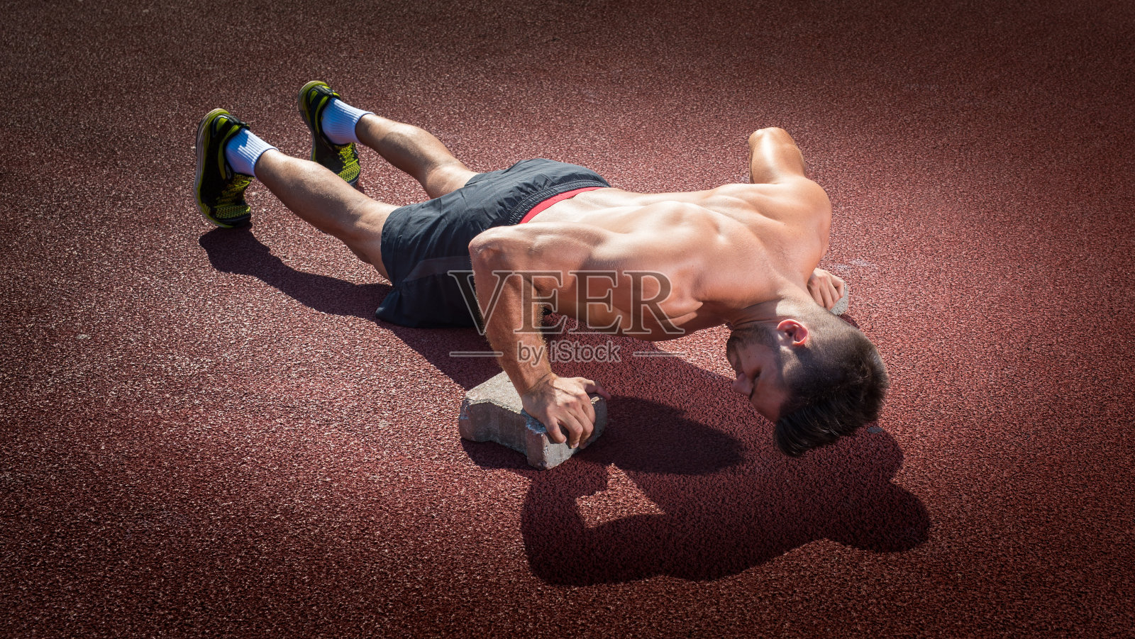 健身模型构成照片摄影图片