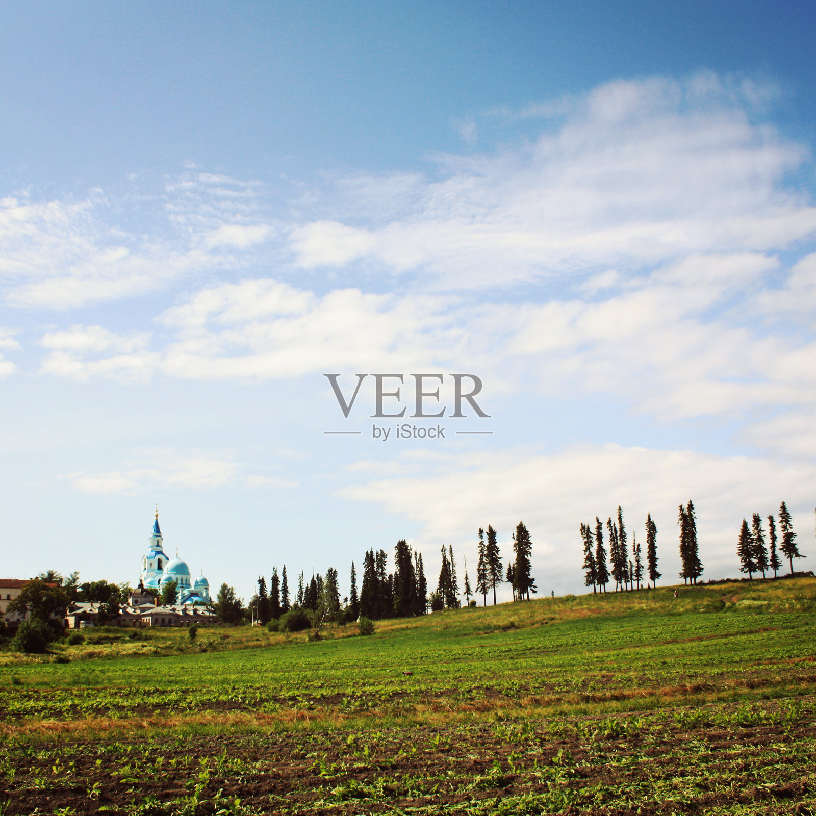 Spaso-Preobrazhensky大教堂。修道院的领域。照片摄影图片