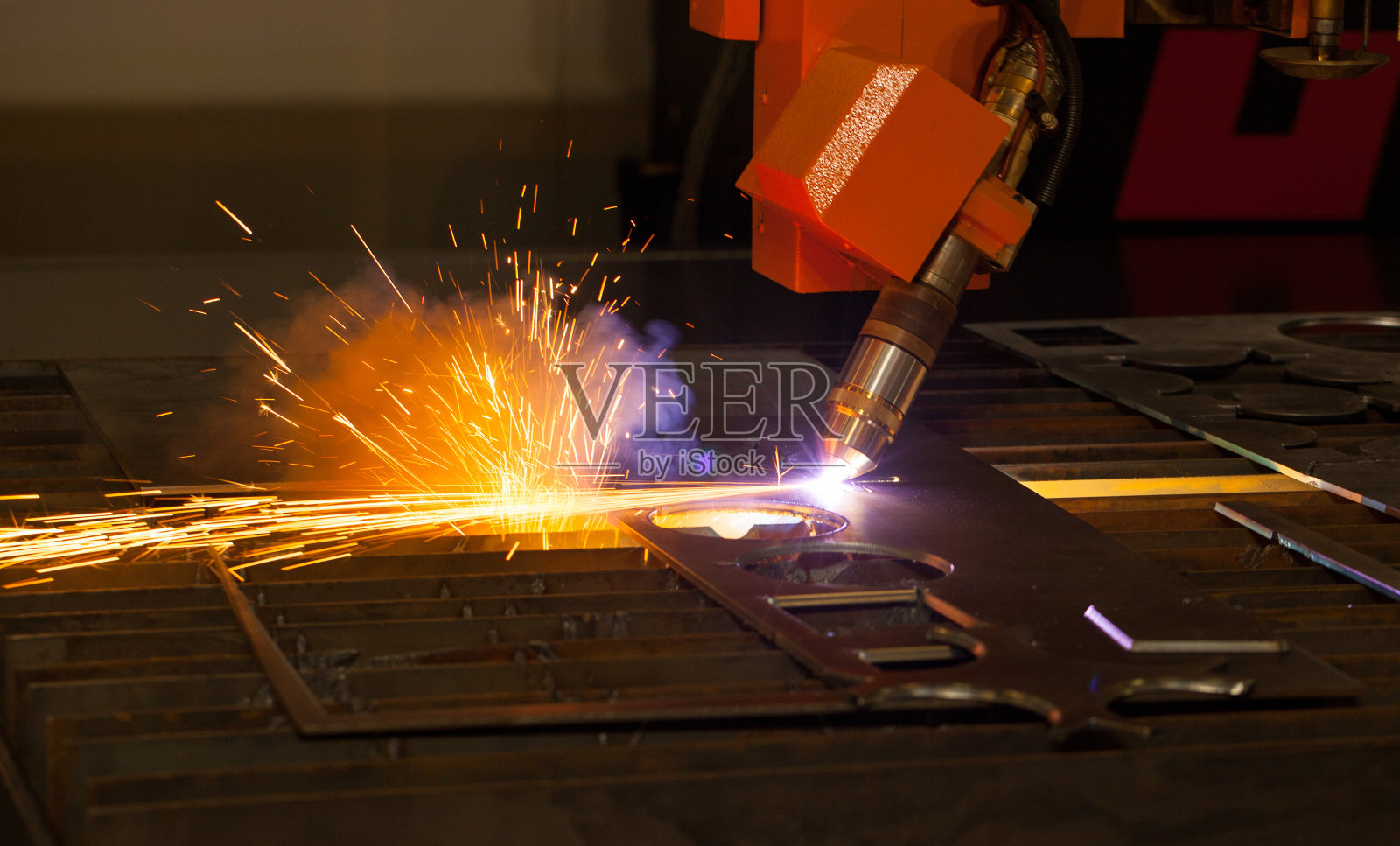 工业等离子切割机照片摄影图片