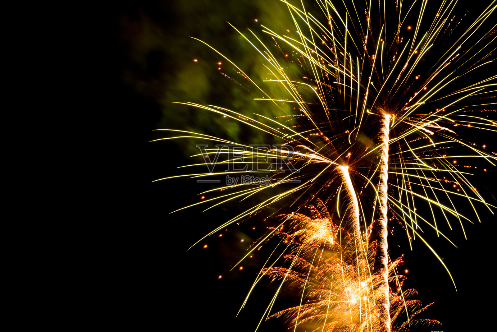 烟花照片摄影图片