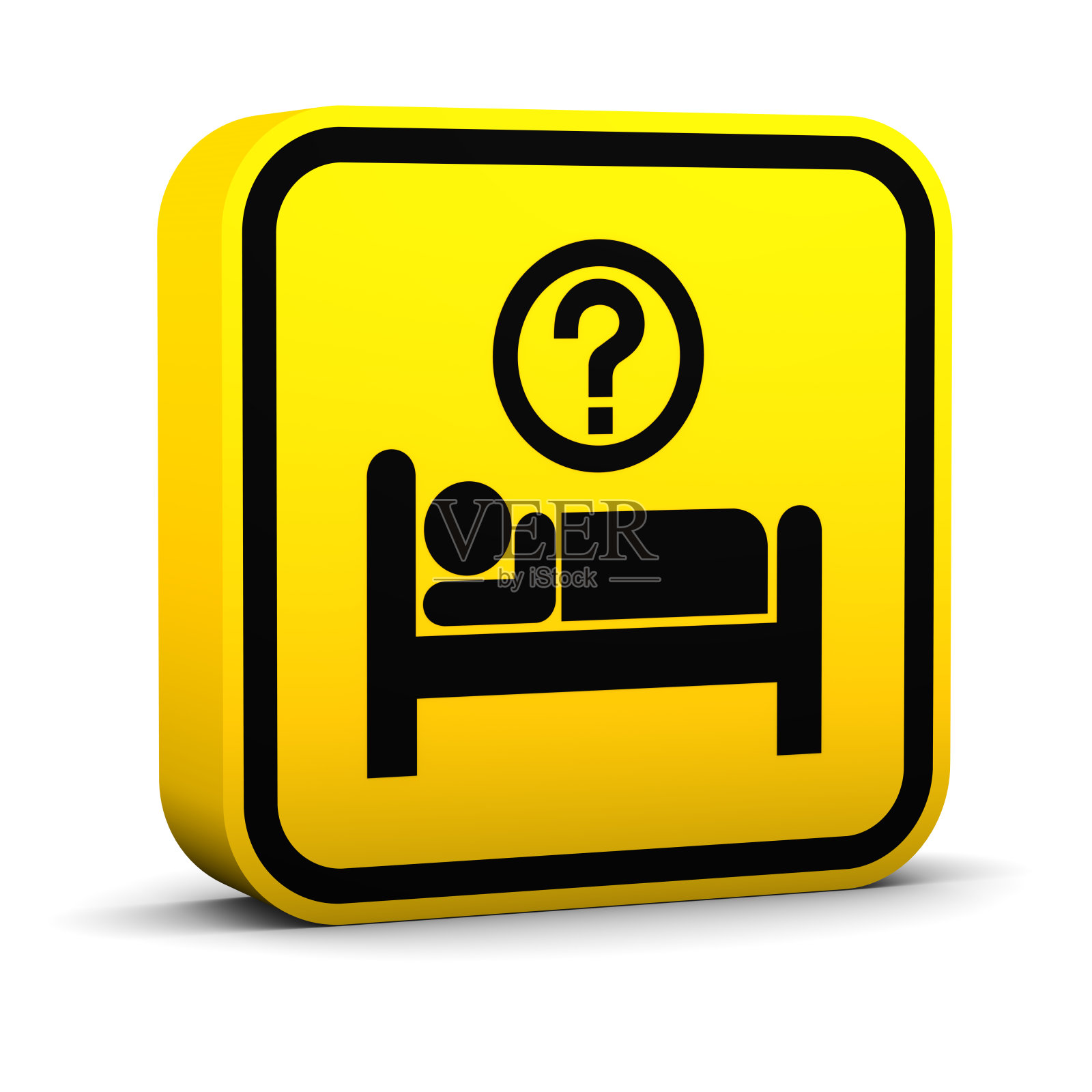 酒店信息标志插画图片素材