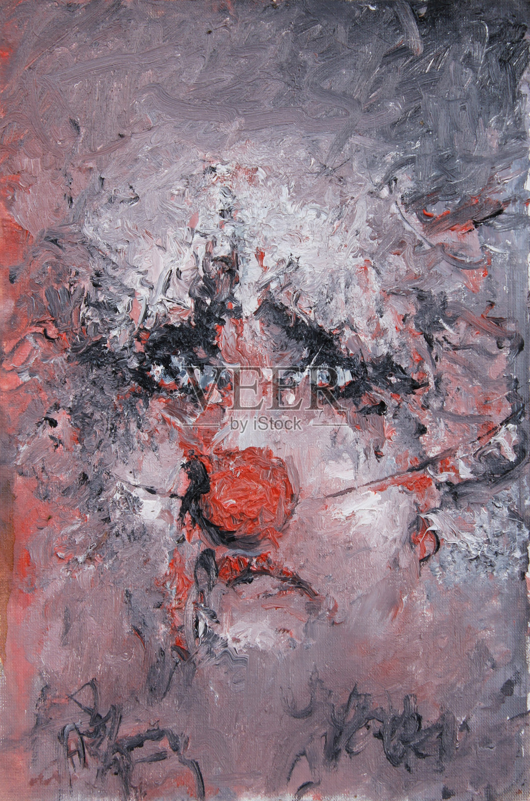 小丑插画图片素材