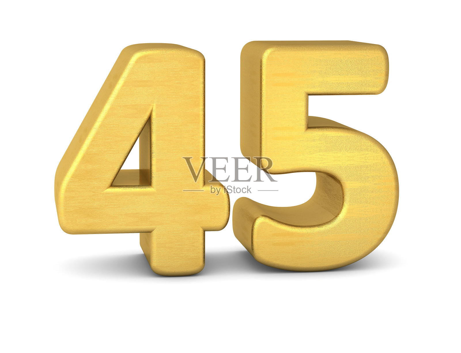 3d 45号金照片摄影图片