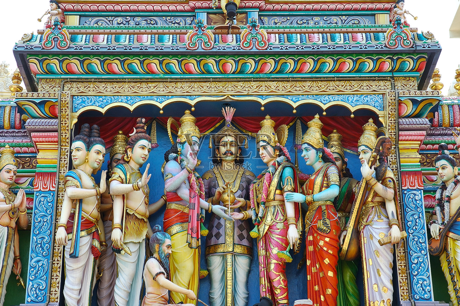 印度教寺庙照片摄影图片