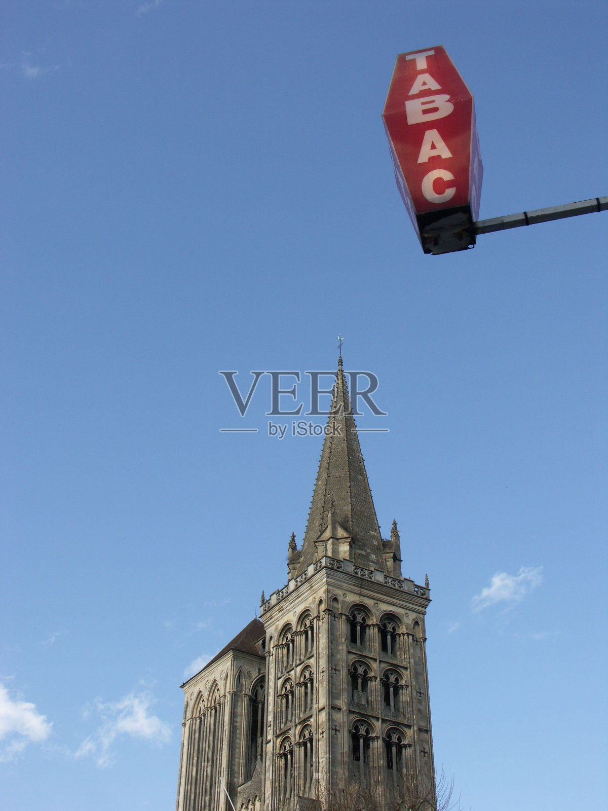 利修教堂(法国诺曼底)照片摄影图片