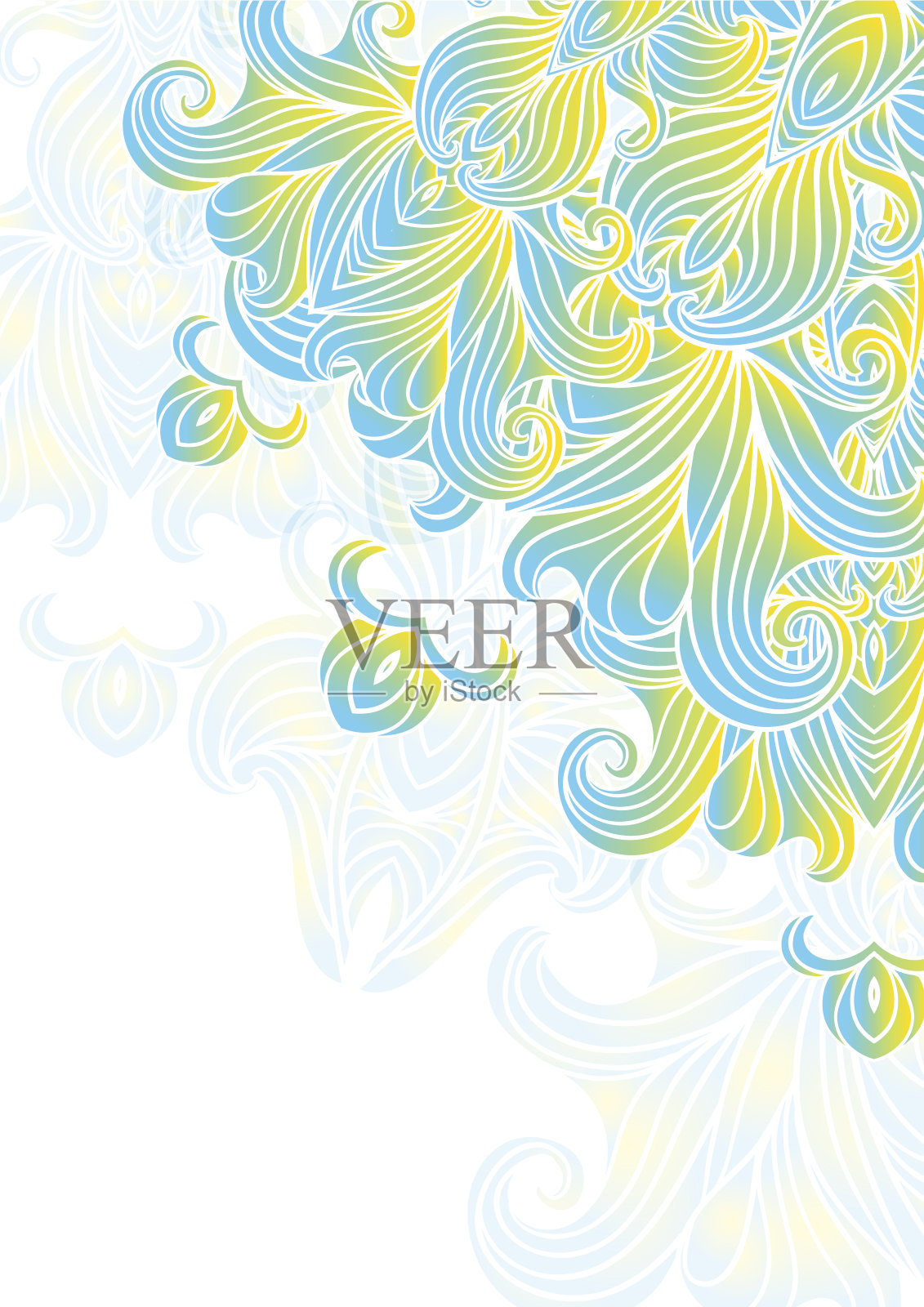 抽象装饰复古背景。向量圣诞backdro插画图片素材