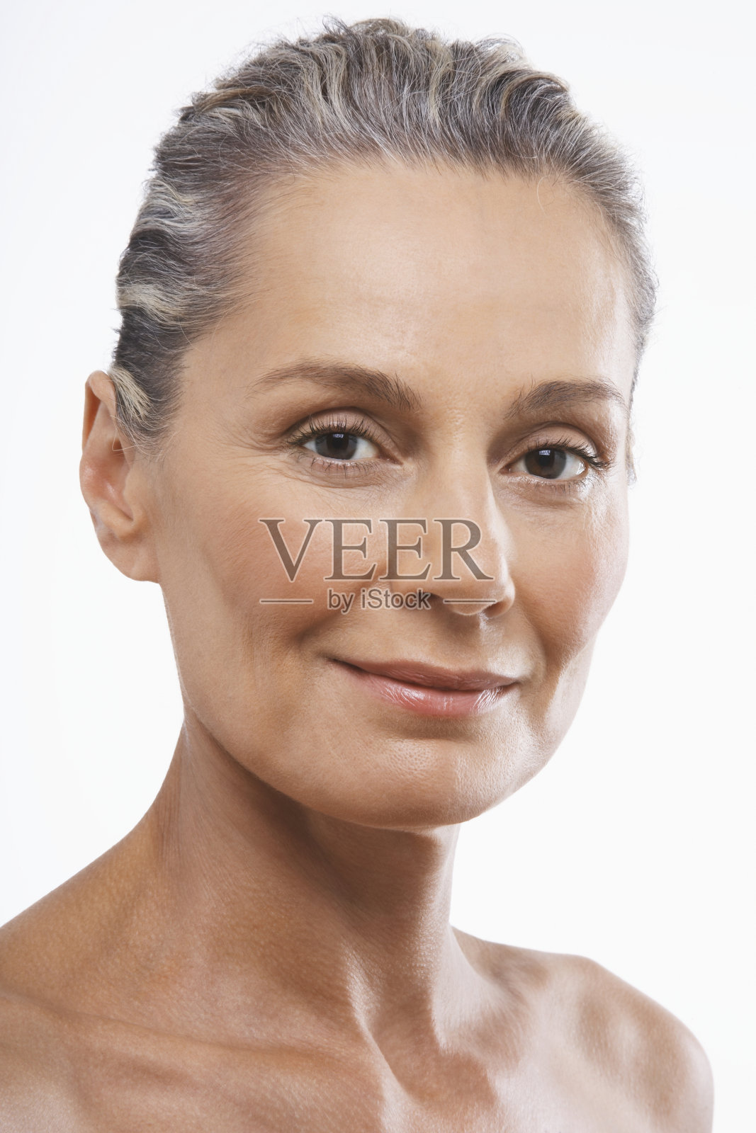 快乐的中年妇女照片摄影图片