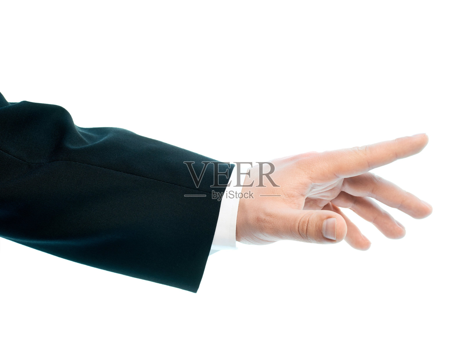 白人男性手组成孤立照片摄影图片