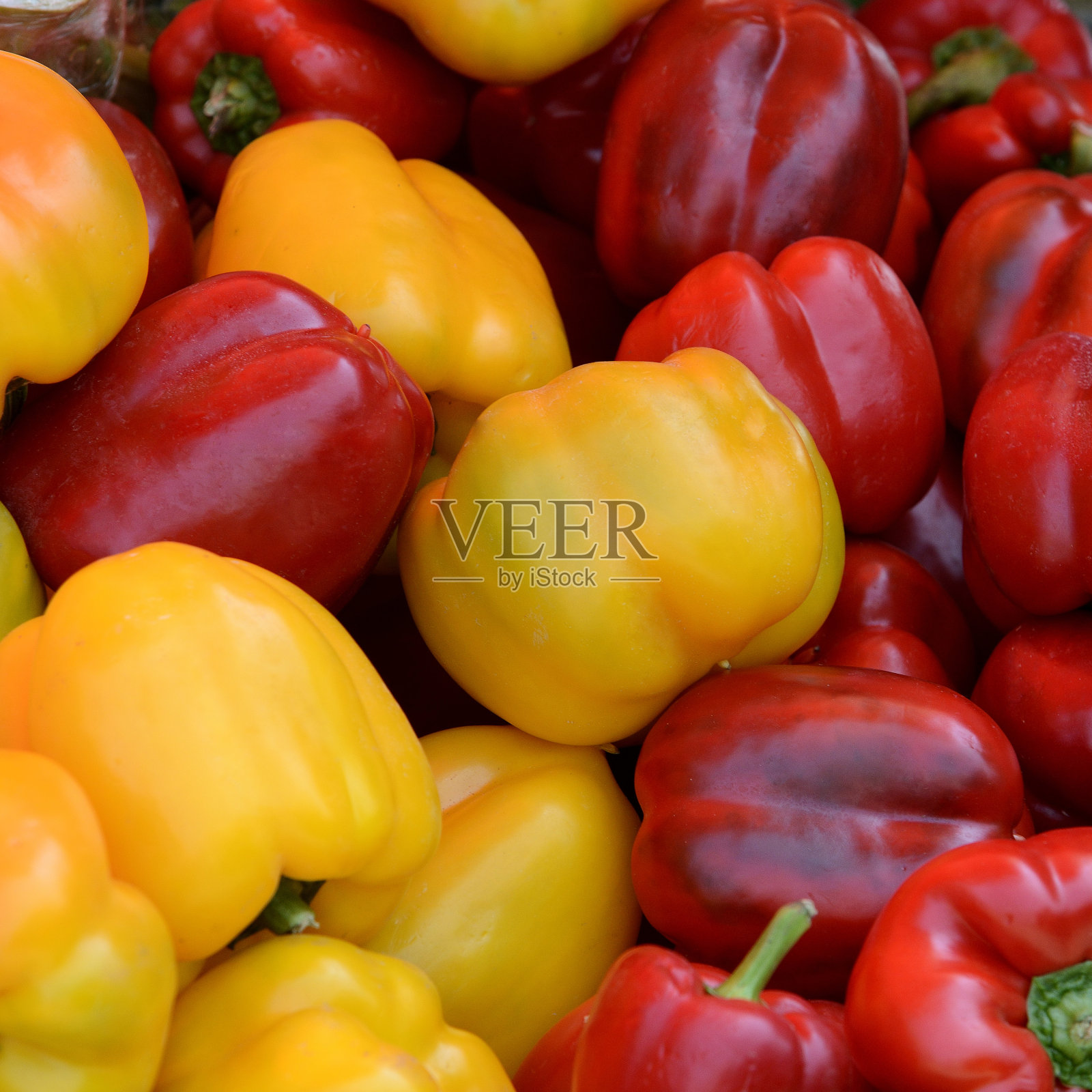 红黄辣椒照片摄影图片