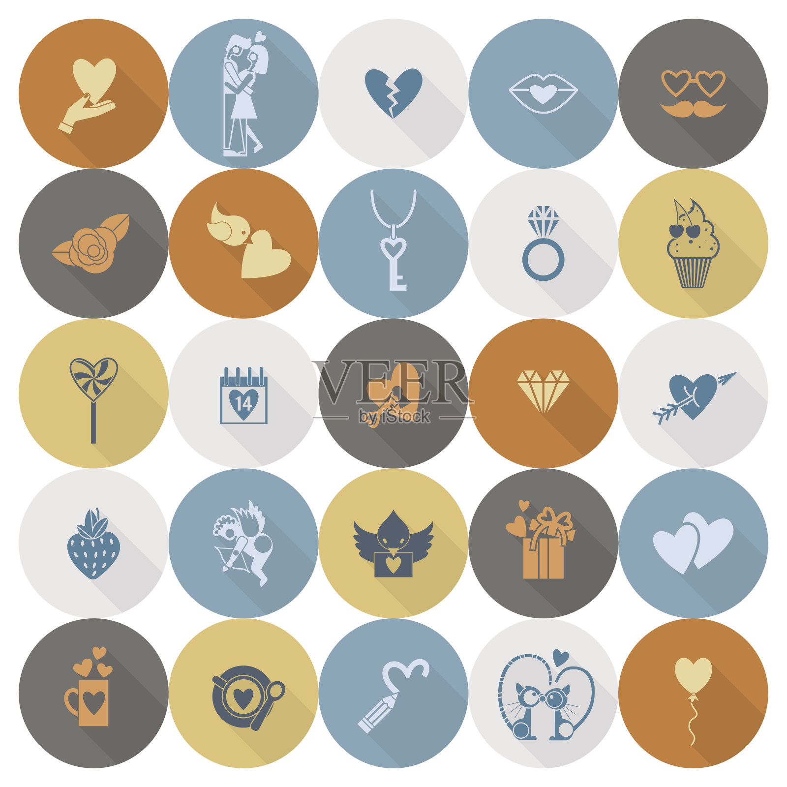 情人节快乐插画图片素材