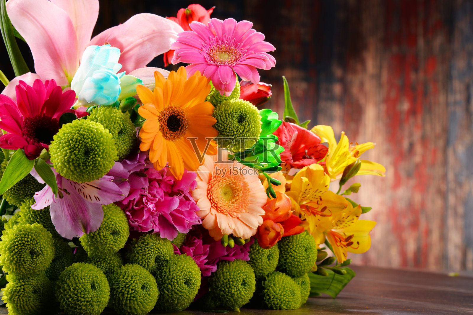 用花束组成照片摄影图片