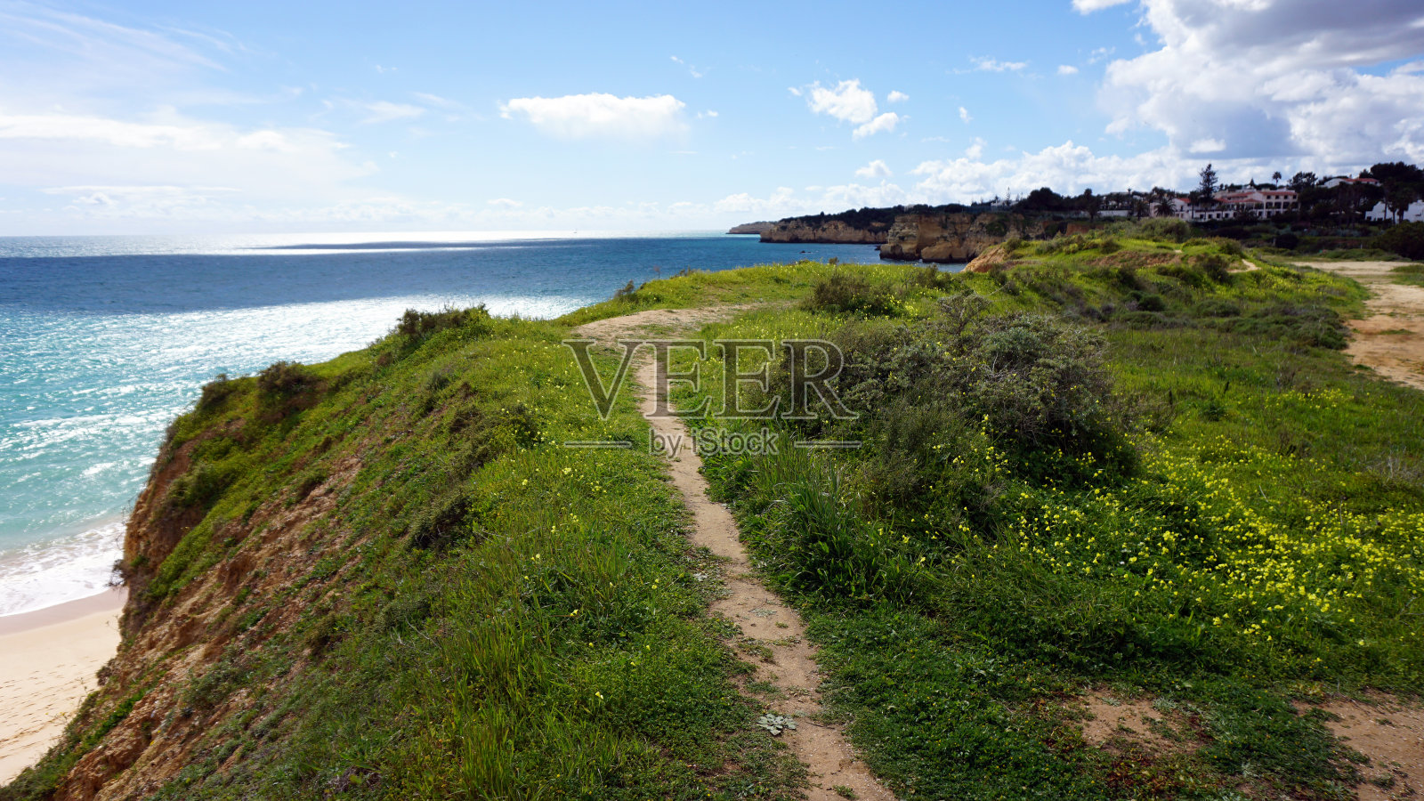阿尔布费拉的阿尔加维海岸照片摄影图片