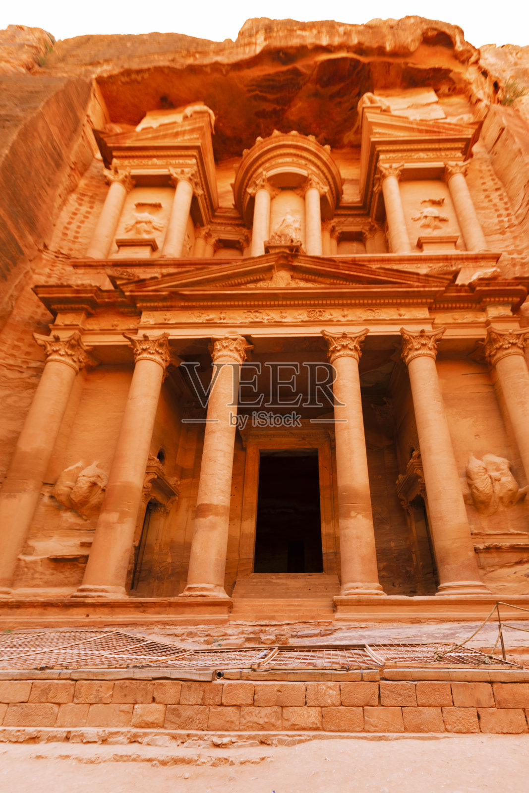 失落的佩特拉城。照片摄影图片