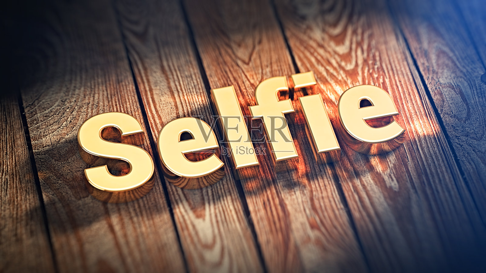 木板上的单词自拍照片摄影图片