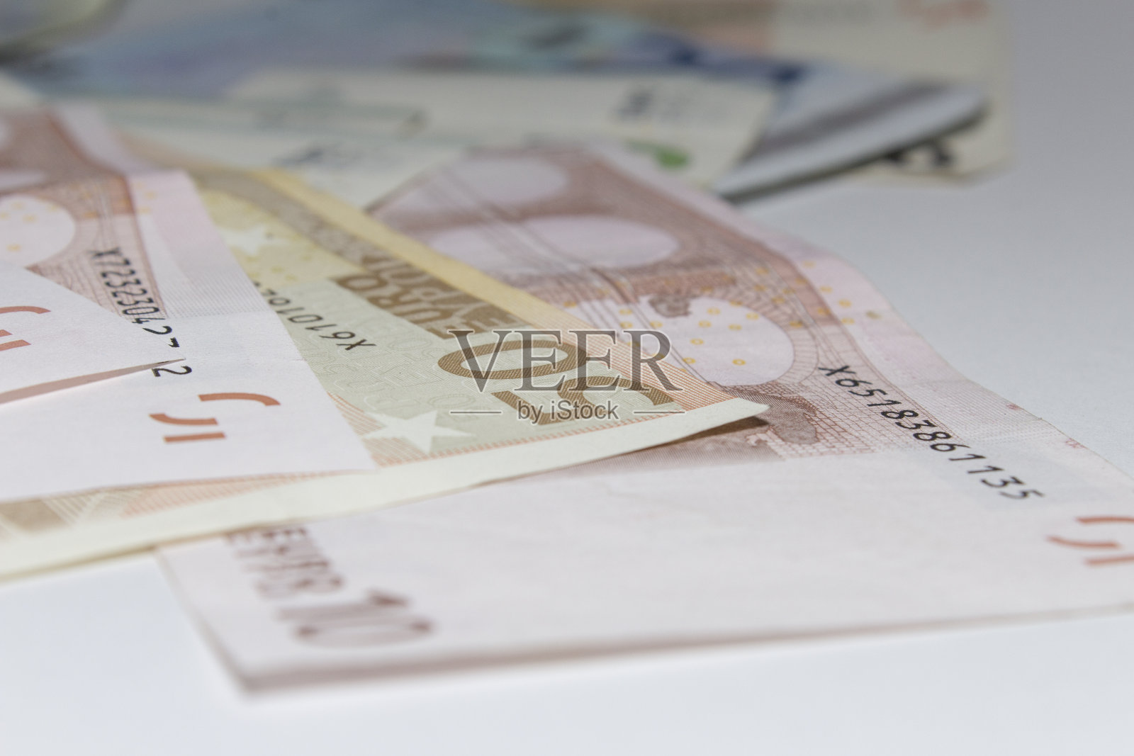 欧元纸币照片摄影图片