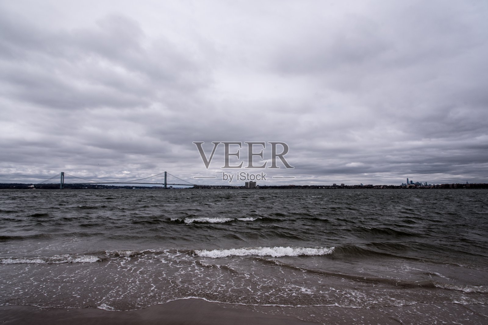 韦拉扎诺海峡大桥照片摄影图片