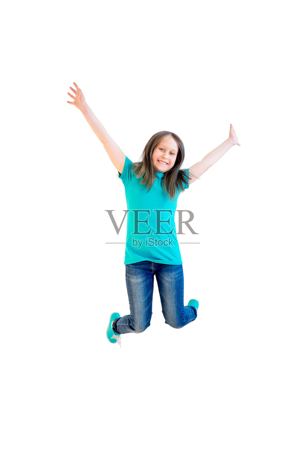 快乐女生跳照片摄影图片