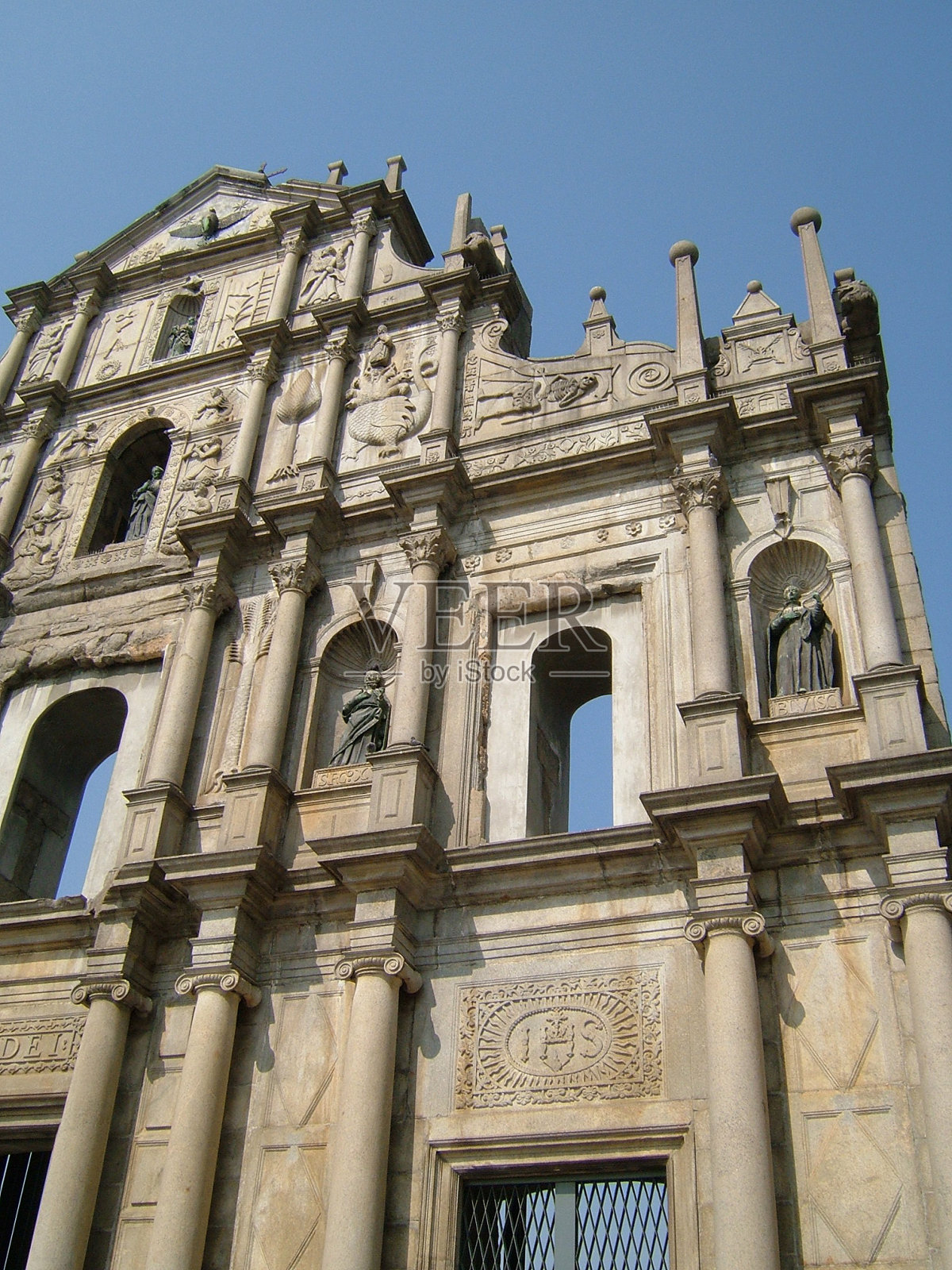 澳门圣保罗遗址2照片摄影图片