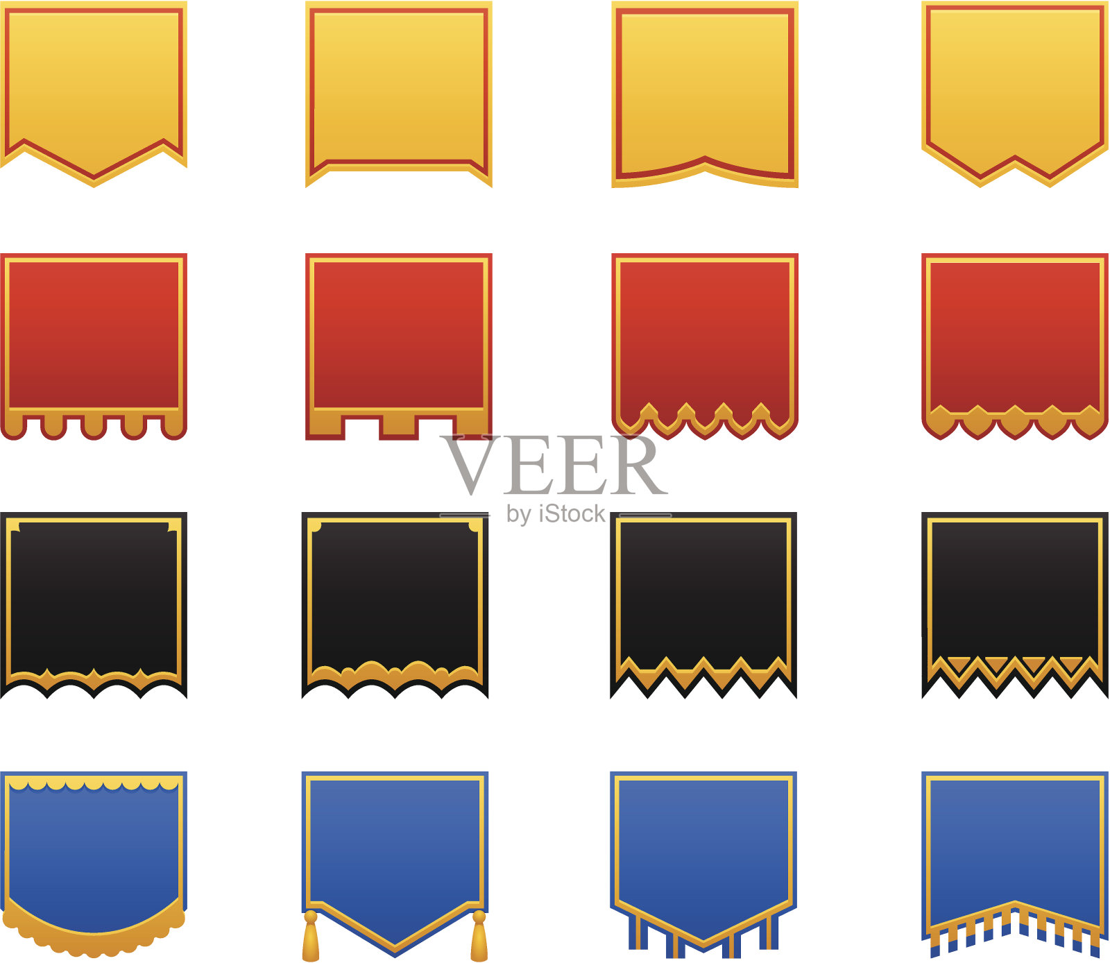 横幅设计元素图片