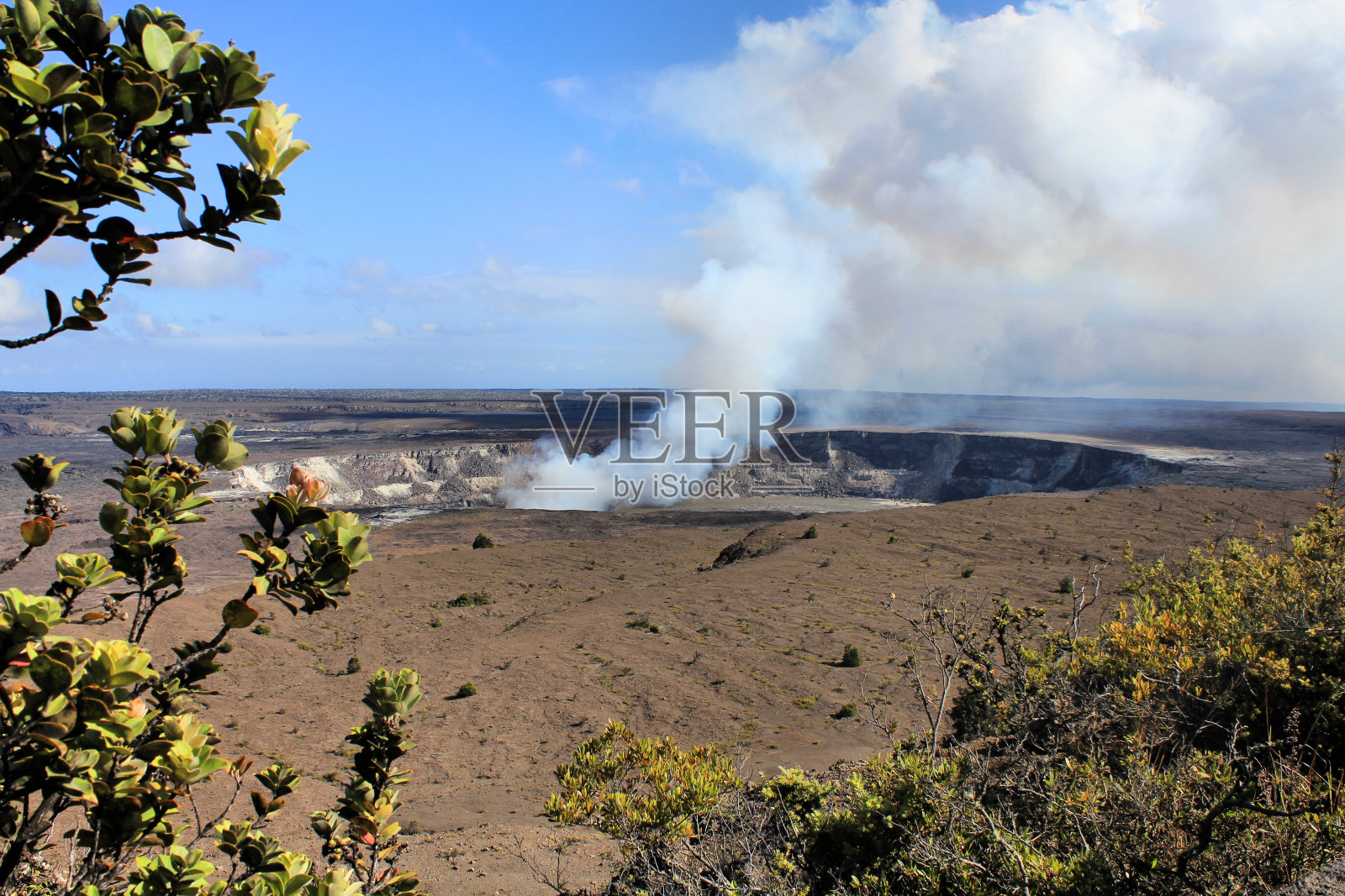 夏威夷火山照片摄影图片