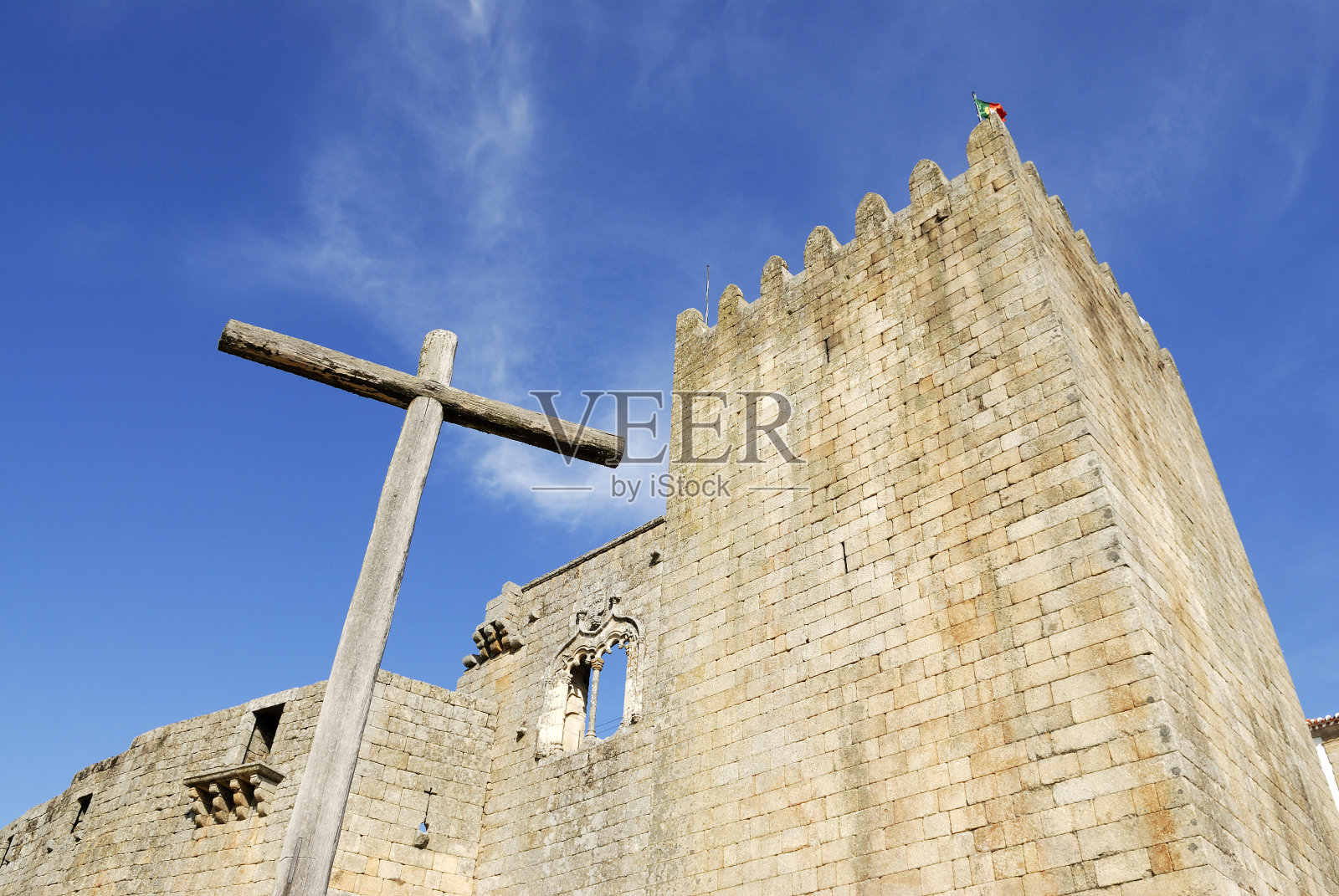 Belmonte城堡,葡萄牙照片摄影图片