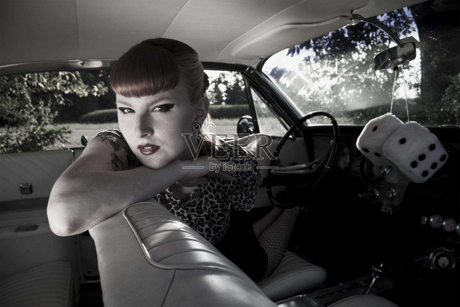 疲惫的司机照片摄影图片