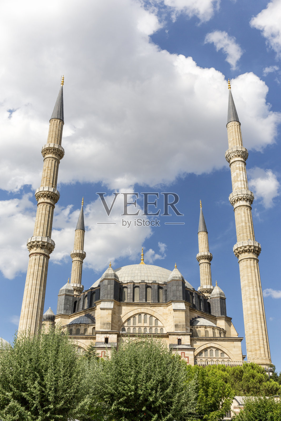 土耳其埃迪尔内的塞利米耶清真寺照片摄影图片