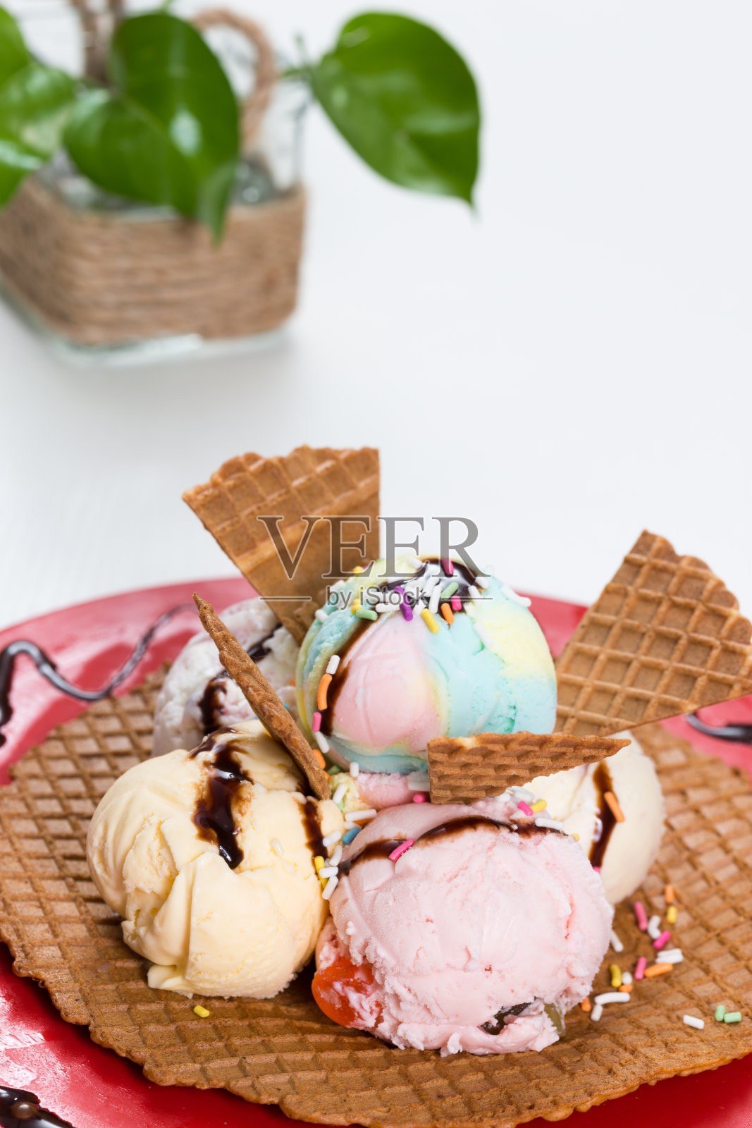 冰淇淋照片摄影图片