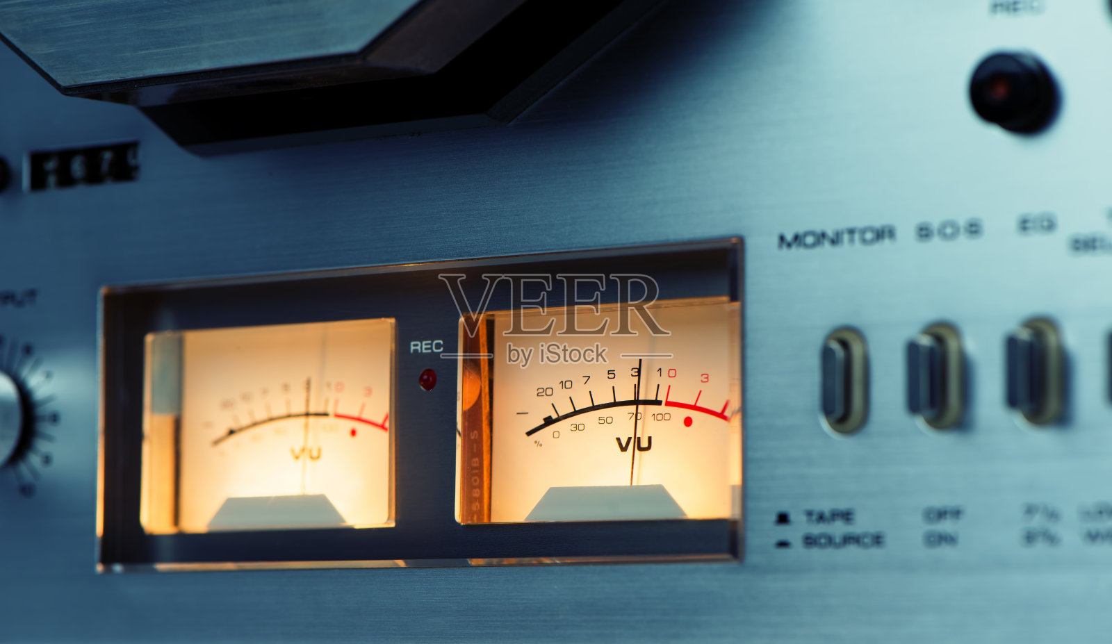 音响音量单位表照片摄影图片