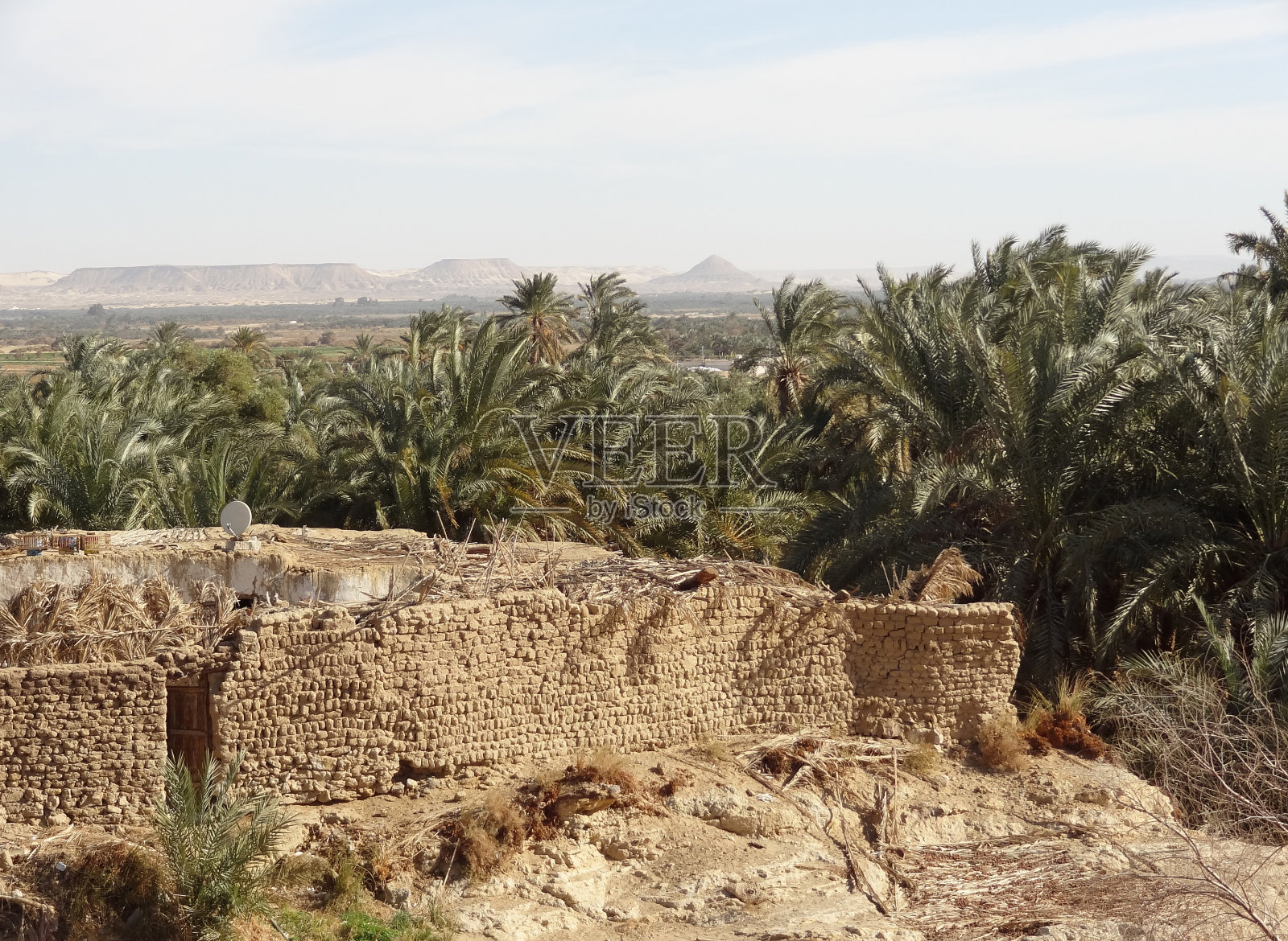 巴哈利亚绿洲周边照片摄影图片
