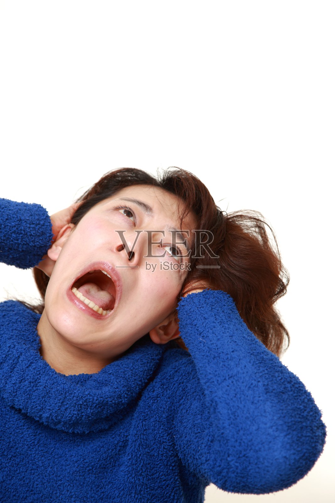 疯狂的女人照片摄影图片