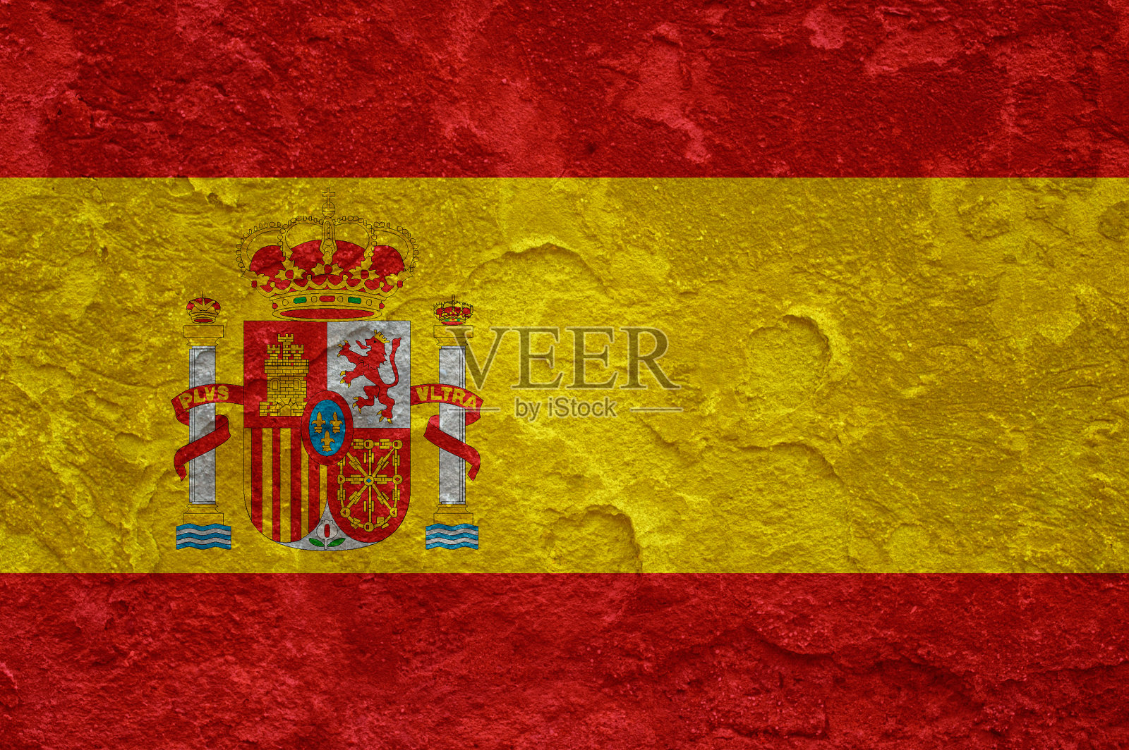 西班牙国旗照片摄影图片