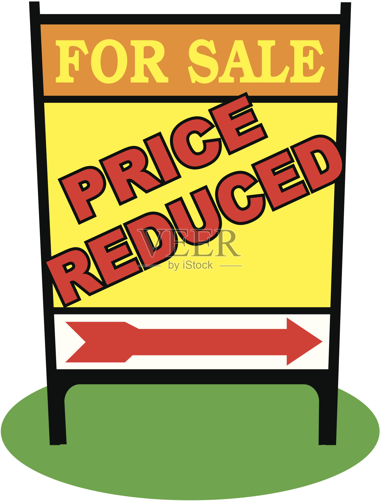 降价销售标志C设计元素图片