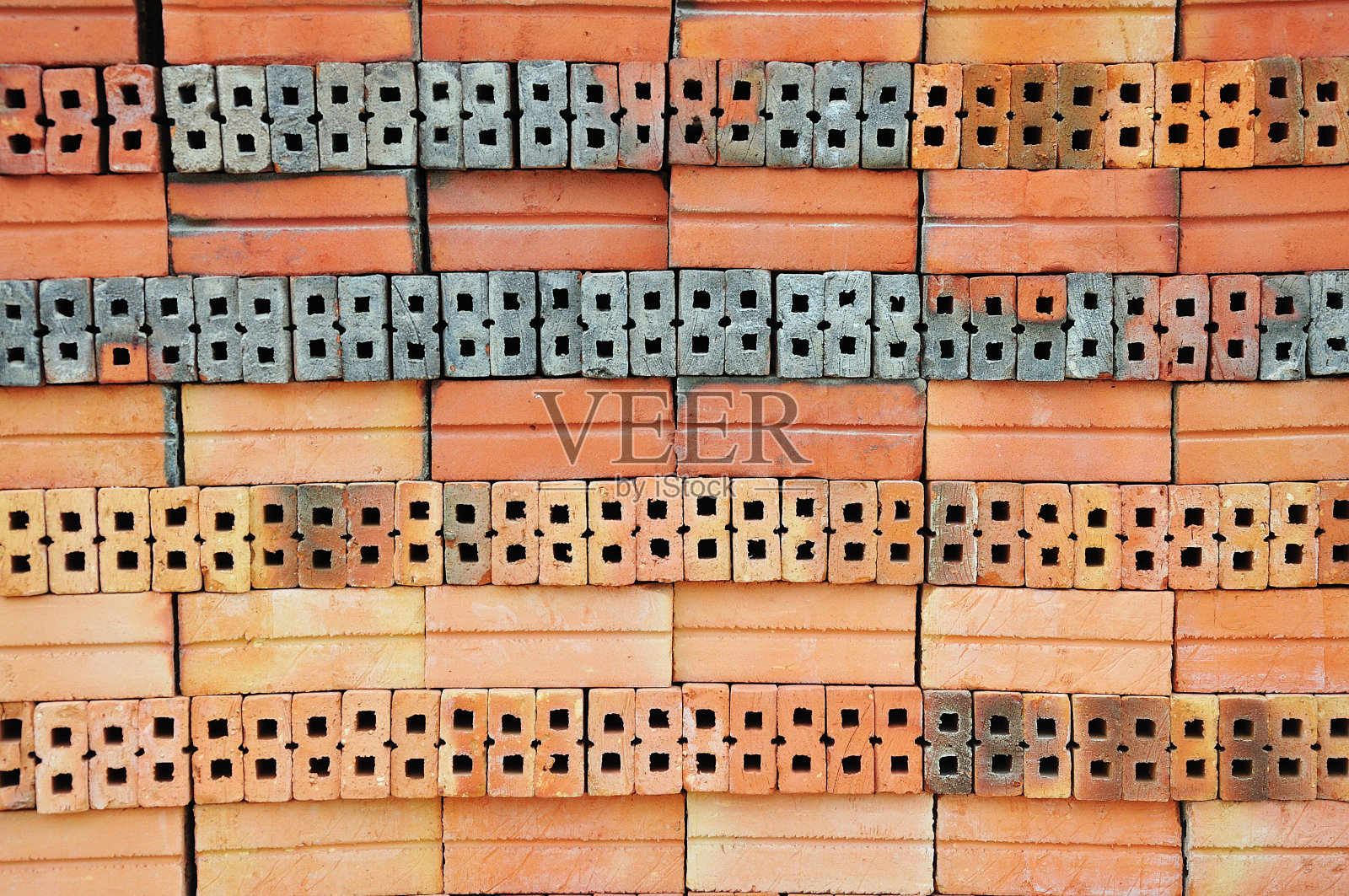 红砖堆照片摄影图片