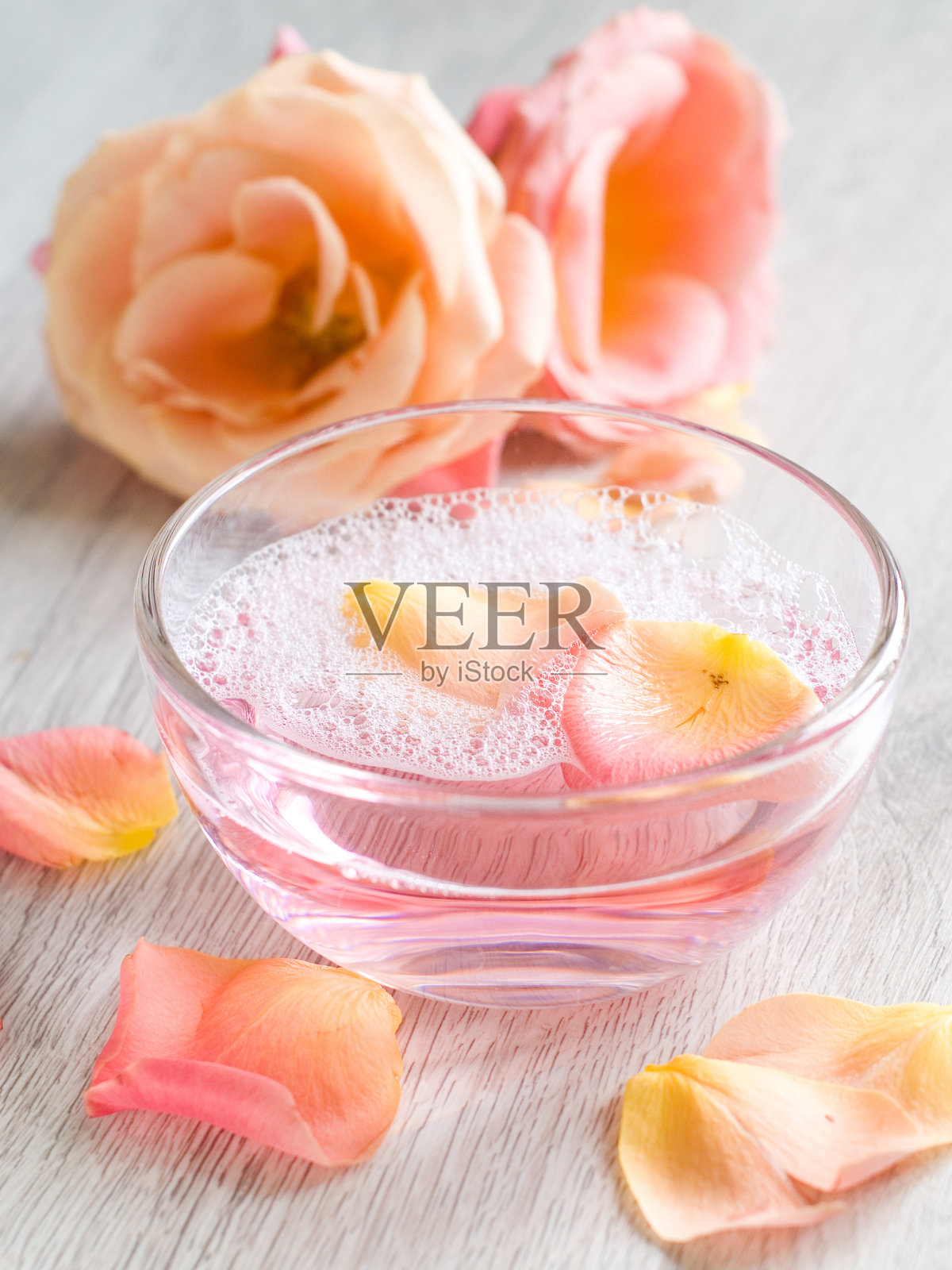 玫瑰水疗花照片摄影图片