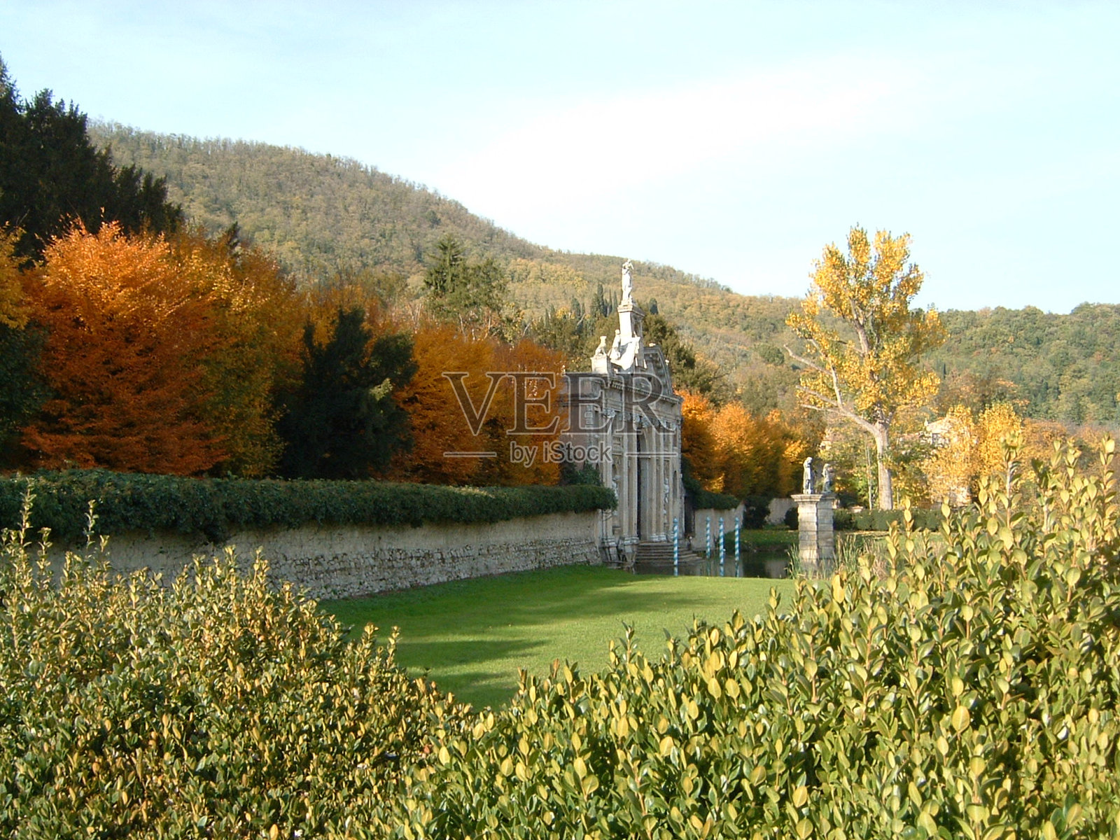 秋天在意大利照片摄影图片