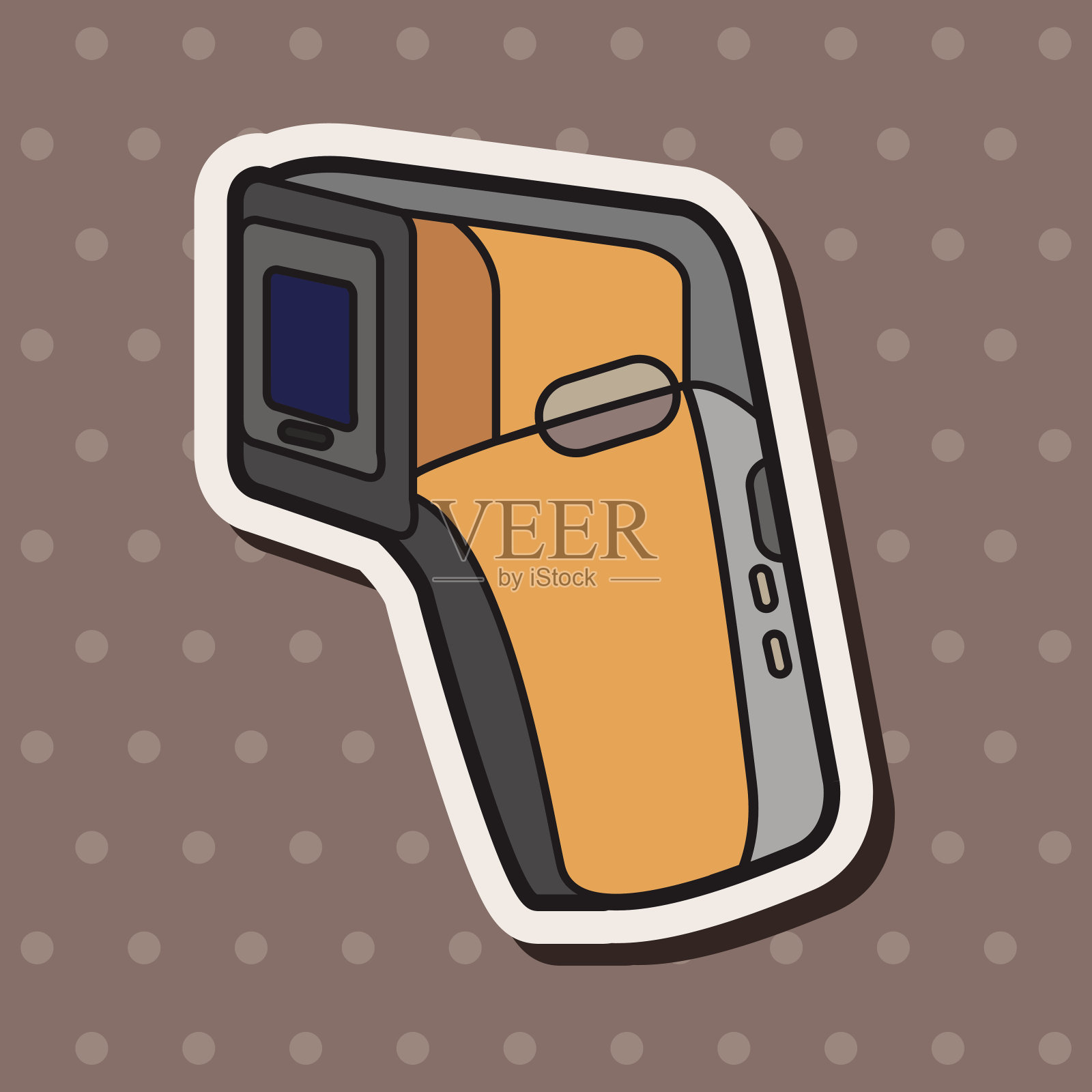 摄像机主题元素向量,eps插画图片素材