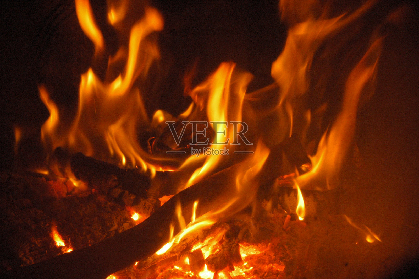 西班牙人着火了照片摄影图片