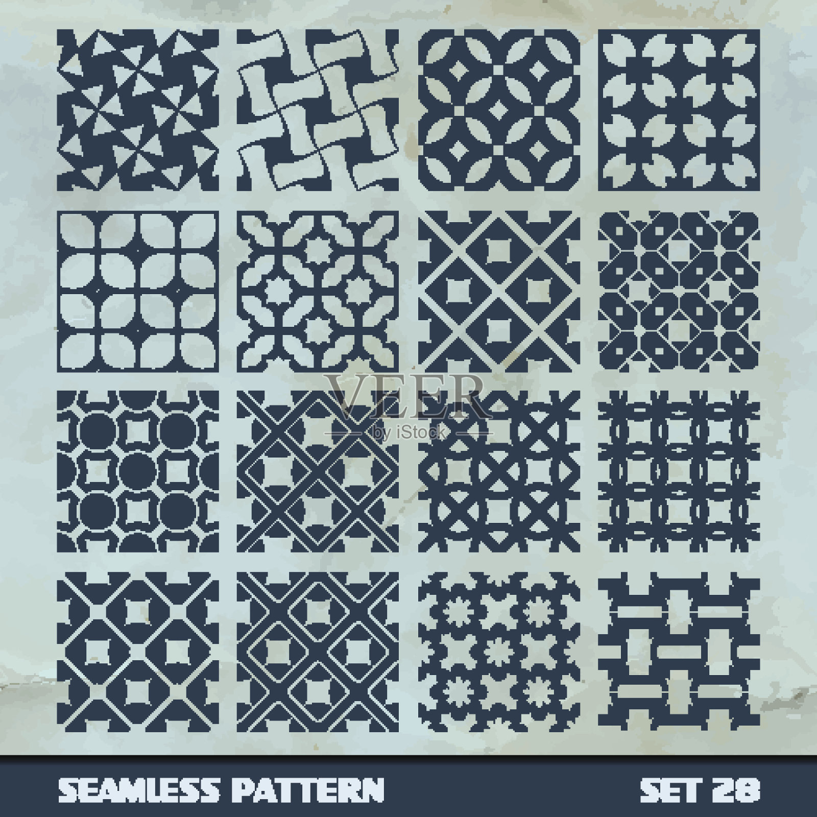 无缝的模式。插画图片素材