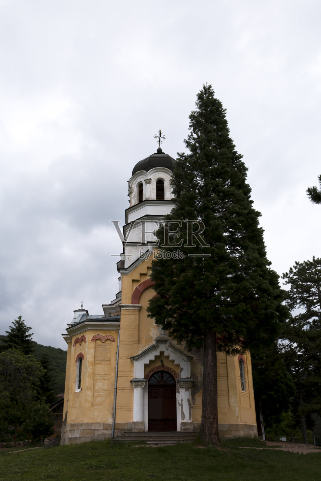 保加利亚的教堂照片摄影图片