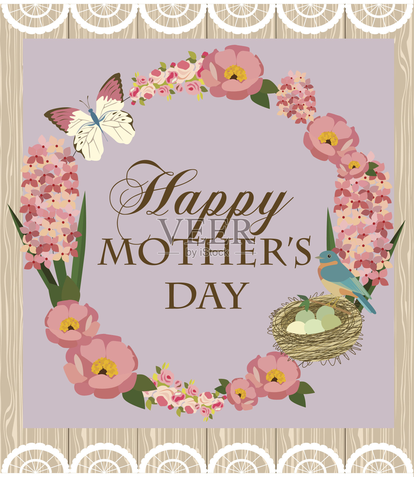 母亲节快乐设计模板素材