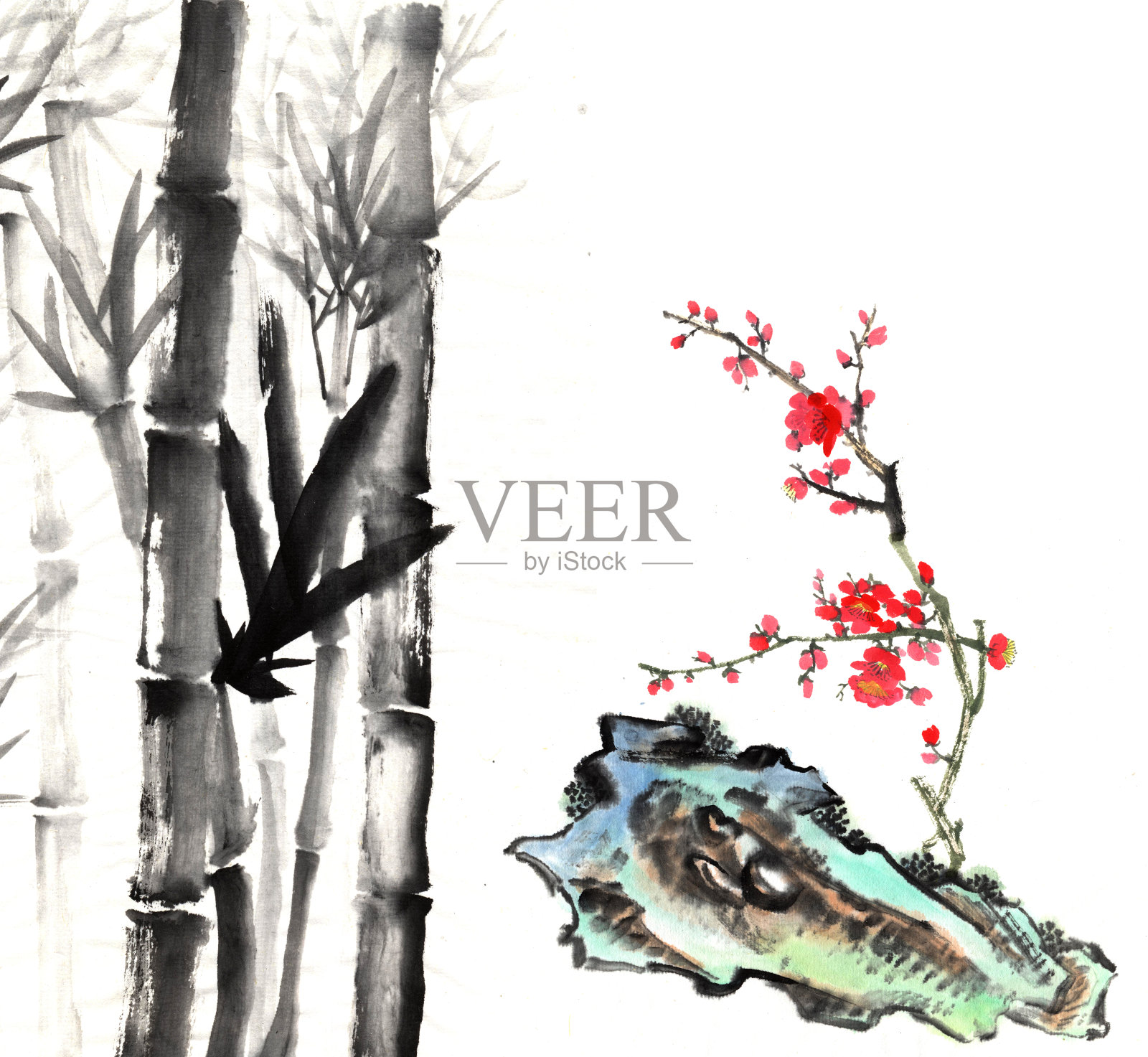 中国——中国绘画插画图片素材