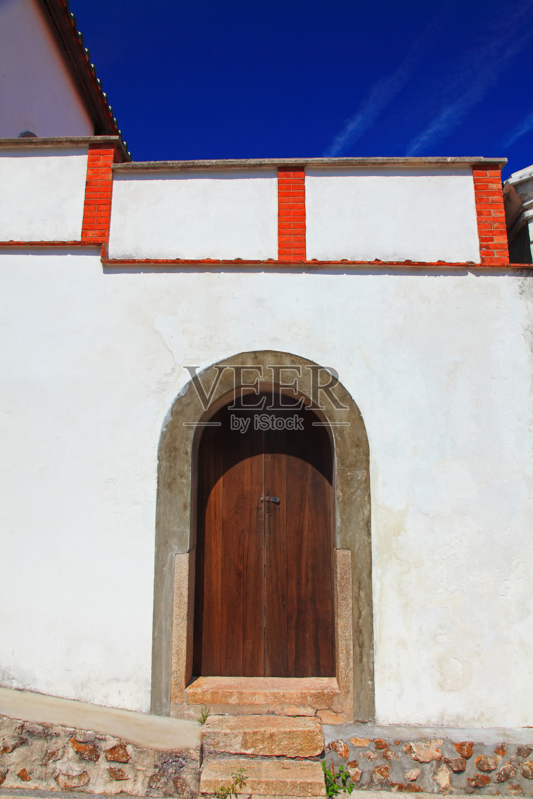 澎湖妈祖庙侧门照片摄影图片