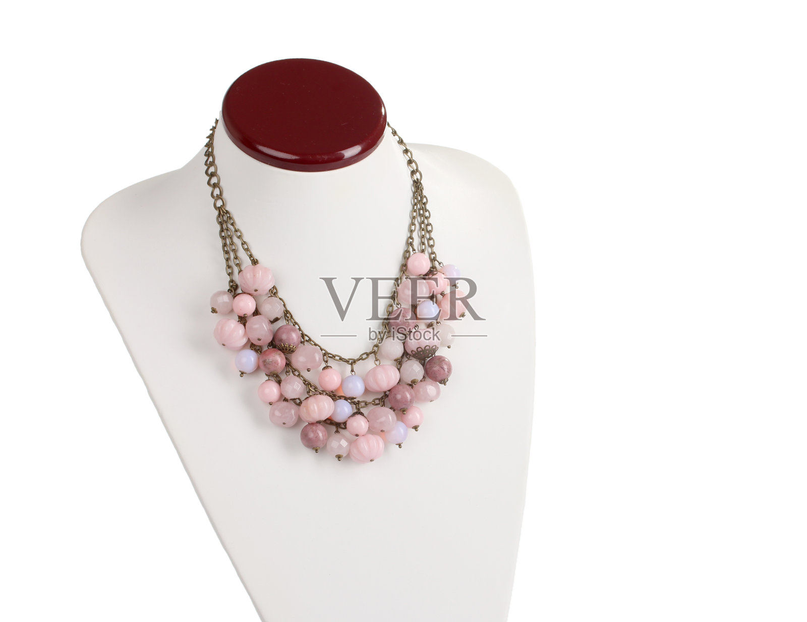 项链站照片摄影图片