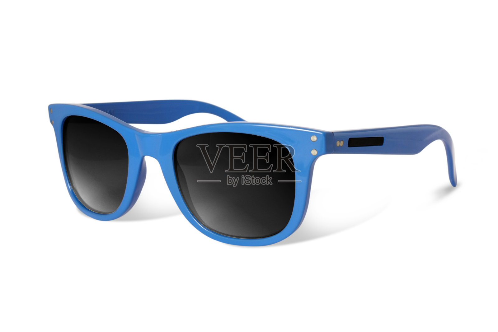 蓝色的太阳镜照片摄影图片