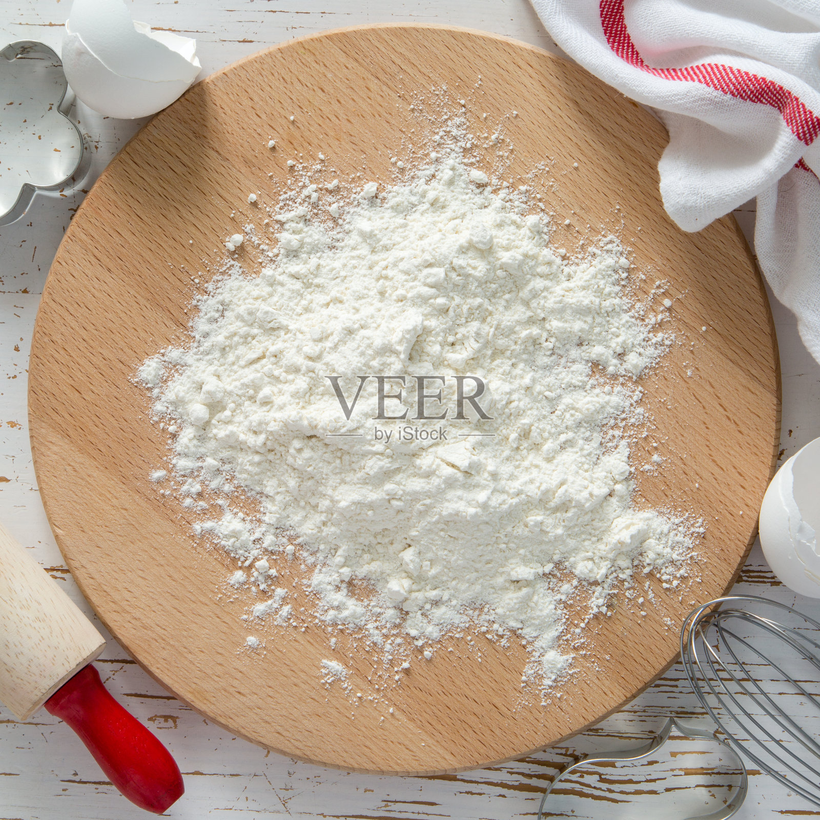 复活节烘焙概念-厨房用具照片摄影图片