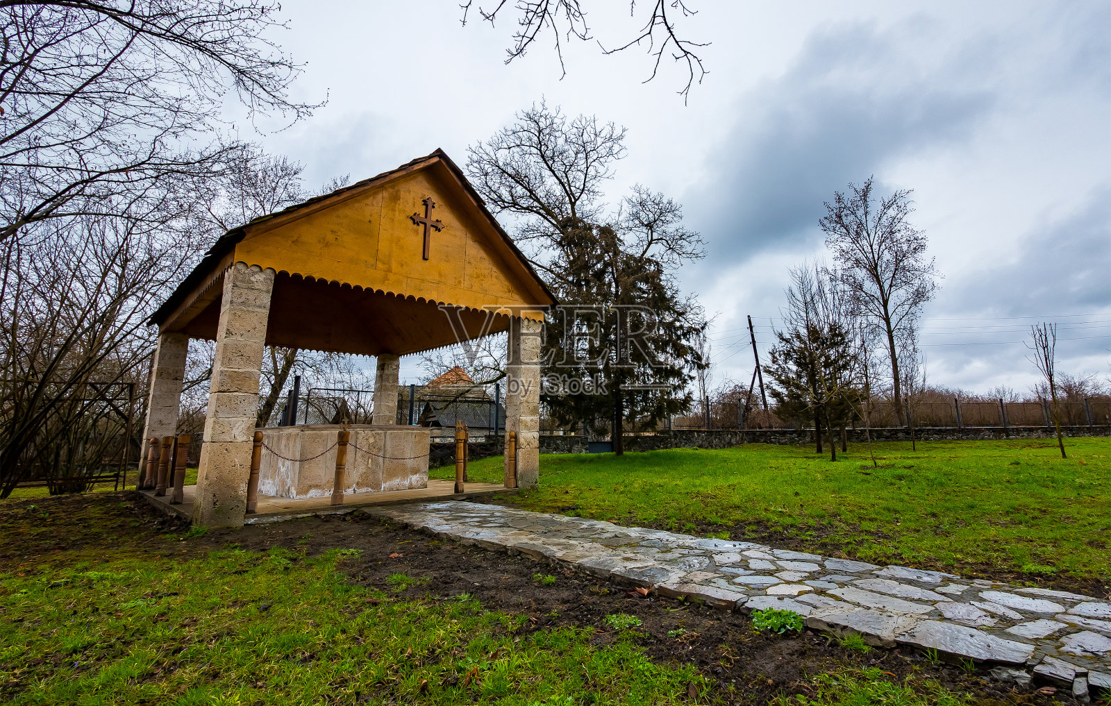 教堂的外屋照片摄影图片