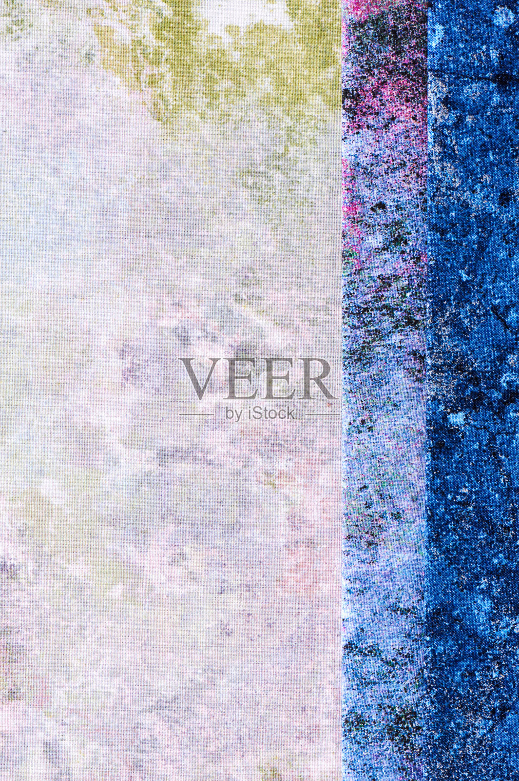 抽象的背景从一块块绗缝织物照片摄影图片