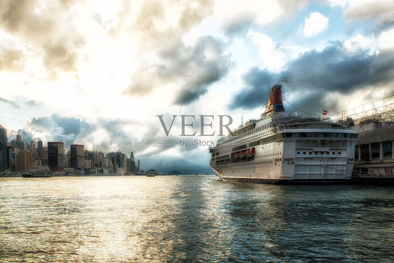 香港邮轮照片摄影图片