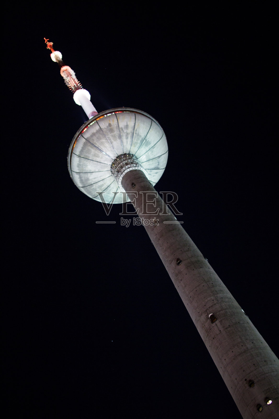 维尔纽斯的电视塔照片摄影图片